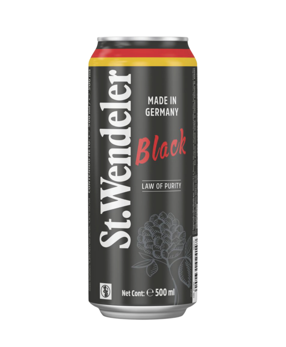 ST. WENDELER BLACK - Bia lúa mạch  ( bia đen ). 